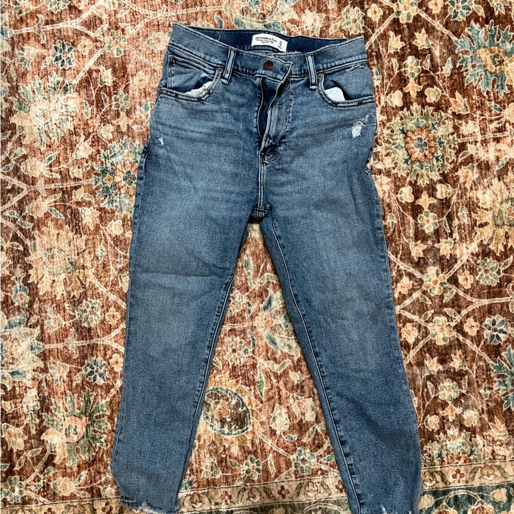 Abercrombie Super Skinny High Rise Jeans